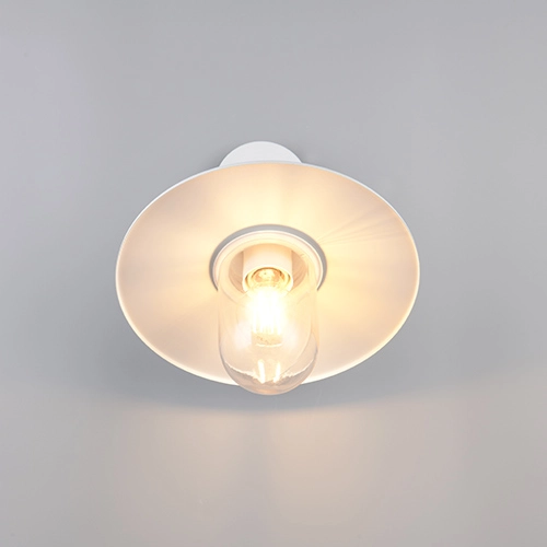 Lampe de grange Brenta Blanc Trio 4017807687354
