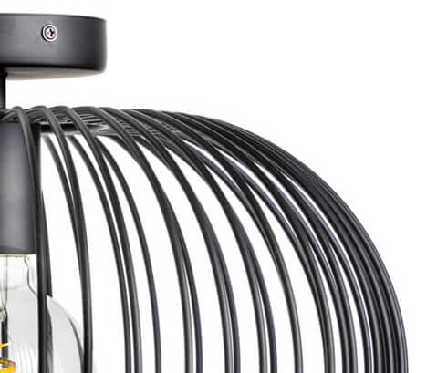 Plafonnier en fil Wire 2 Ø40cm ETH 8720195302025