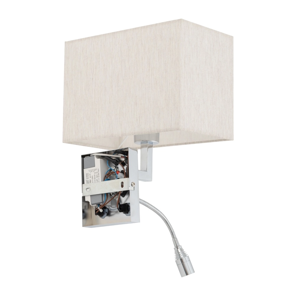 Lampe de chevet Hotel Mood Led Crème 26 cm Lyora 5903139117852