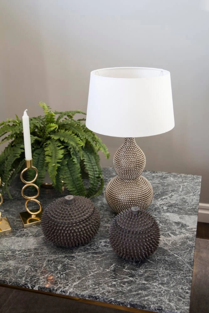 Lampe de table Lofty gris 33cm By Rydéns 7391741018403