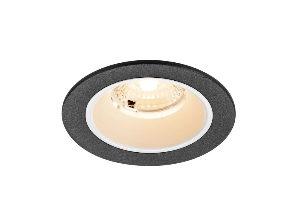 Spot encastré Numinos S noir/blanc 2700K - 40 deg