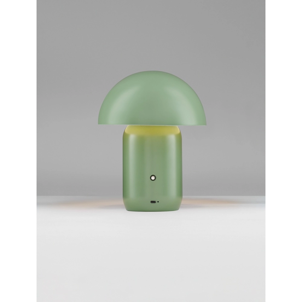 Lampe de table design Pois Vert rechargeable Lyora 5212017472090