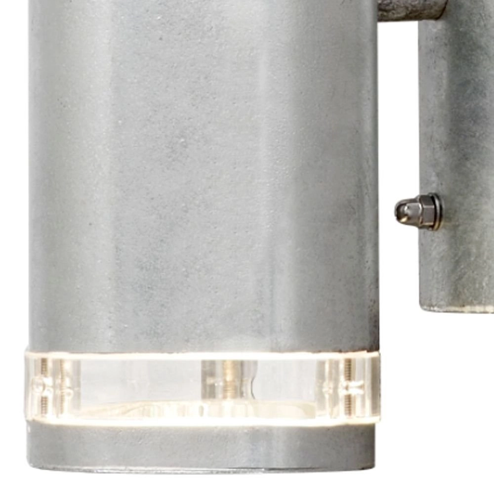 Spot murale Modena Up - Down 2 lumières 23cm gris zinc KonstSmide 7318307512328