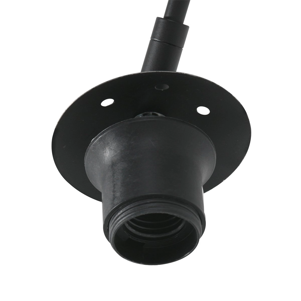 Lampe à arc murale Sparkled noir avec capuche blanche Steinhauer 8712746146080