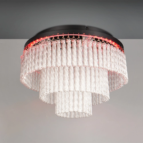 Lampe de plafond à design Vono Noir Trio 4017807682236