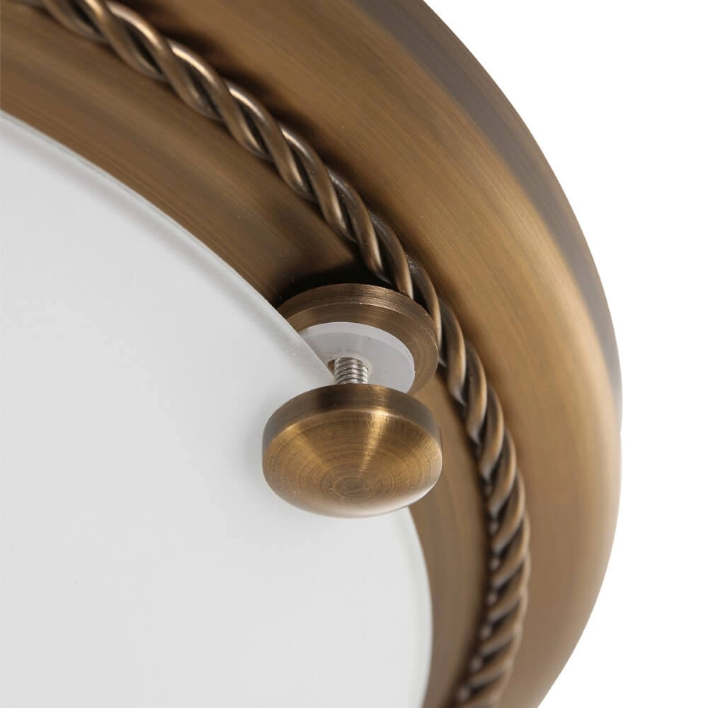 Lampe Ceiling and Wall ou applique 30cm bronze marron Steinhauer 8712746023077
