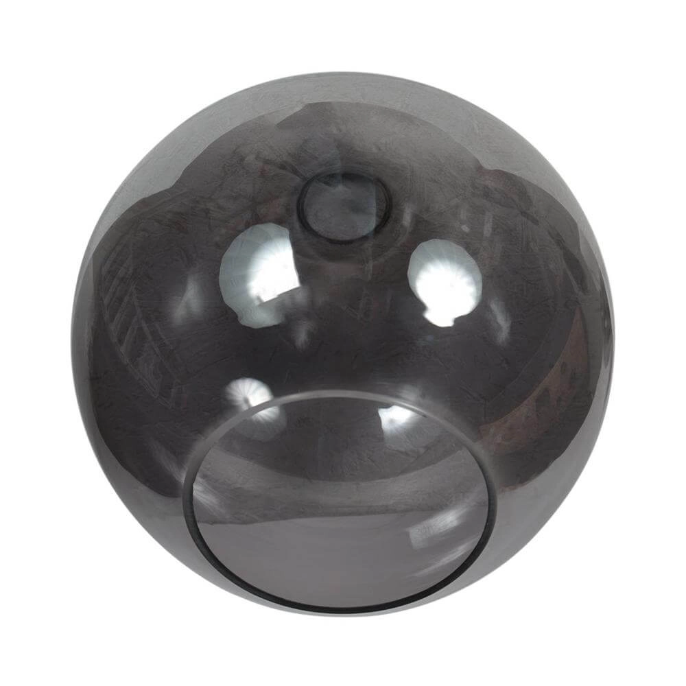 Suspension HaloSwap Noir avec boule de verre fumé Steinhauer 8712746179668