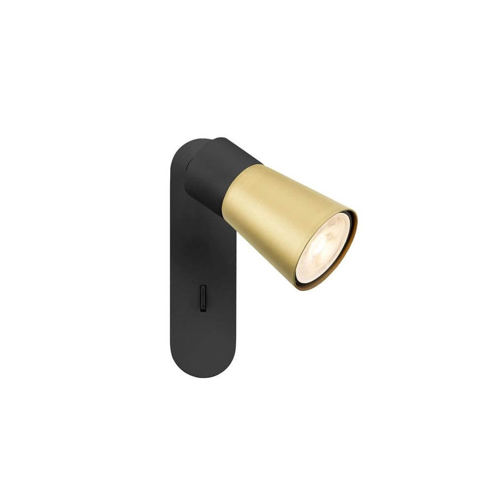 Moquerie Puri 2.0 Cone Interrupteur simple noir-or Moquerie Puri 2.0 Cone Interrupteur simple noir-or