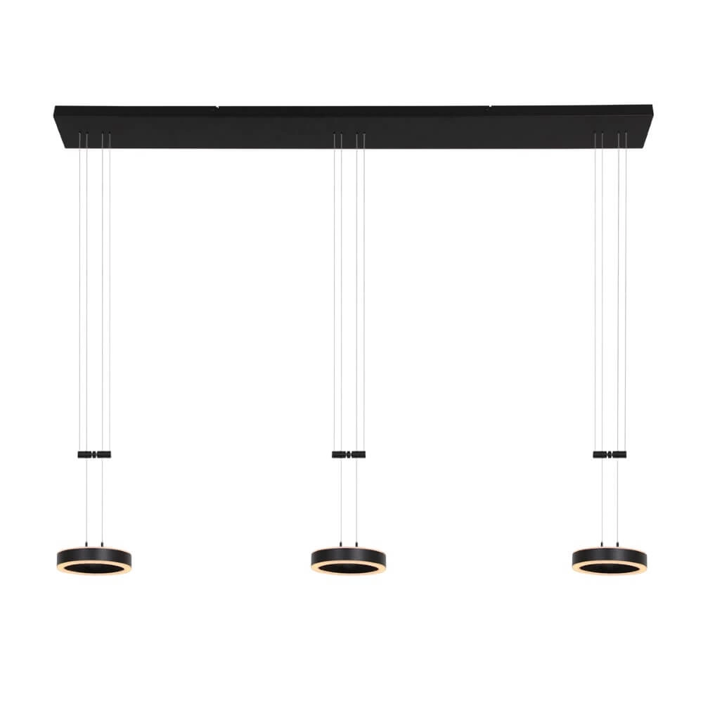 Lampe suspendue de cuisine Piola noir