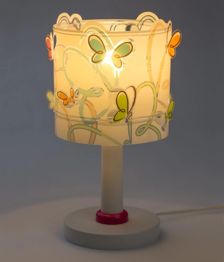 Lampe de table pour chambre d'enfant Butterfly Dalber 8420406621418