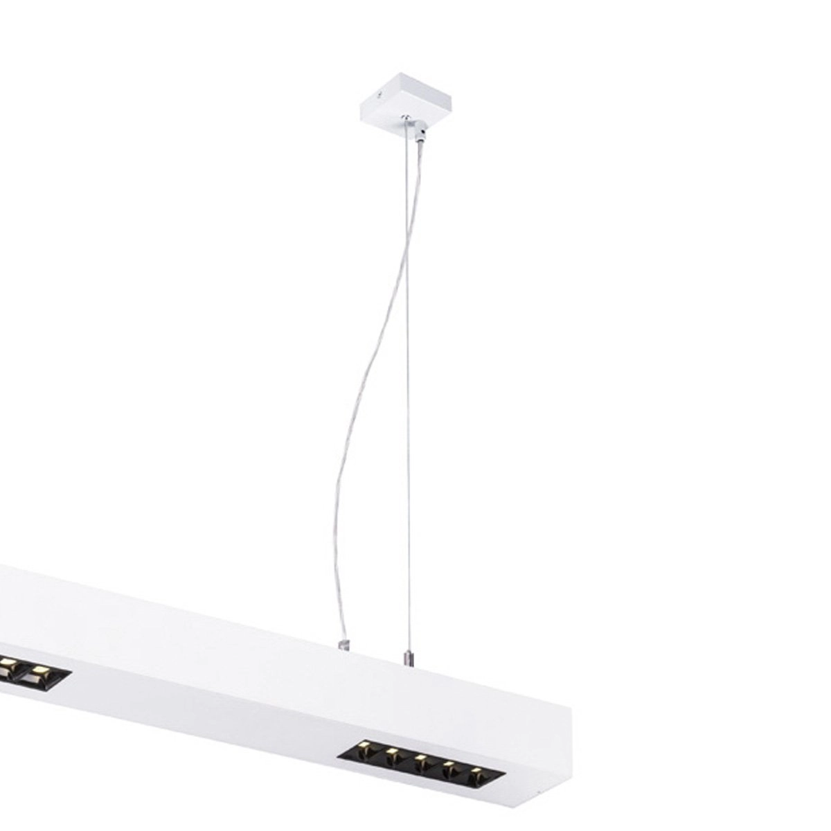 Lampe à suspension Q-Line 4000K 100 cm blanc SLV 4024163192224