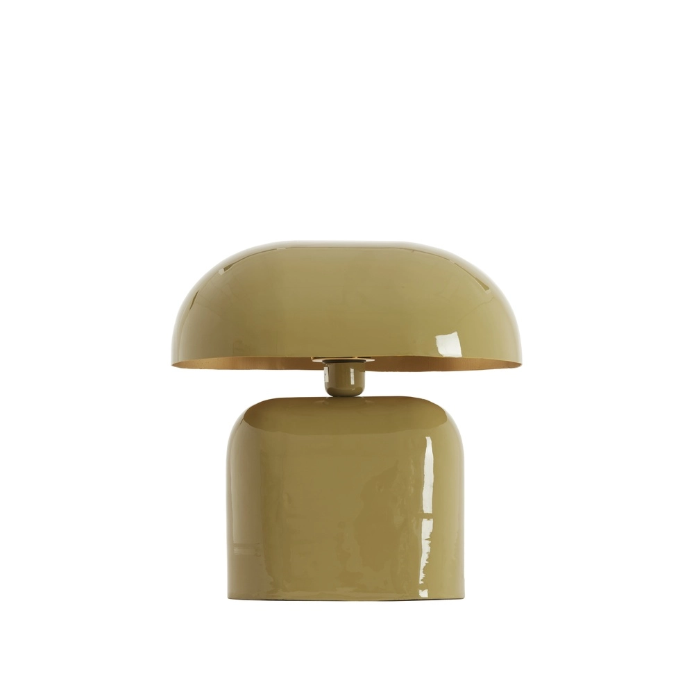 Lampe de table Todd ovale - taupe brillant