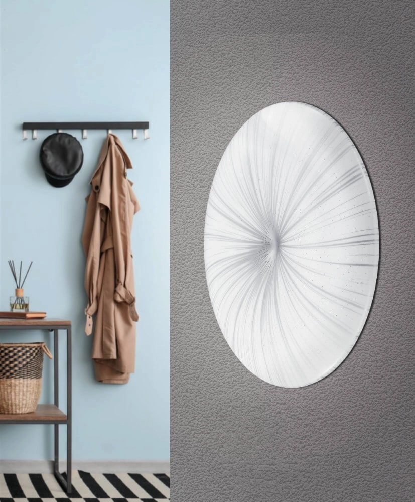Plafonnier LED Nieves Ø 31 cm Eglo 9002759996994