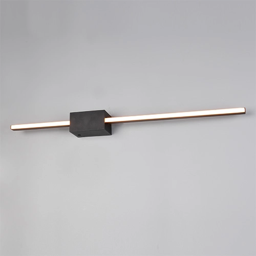 Lampe murale moderne Cassino noir 70,5 cm Trio 4017807683226