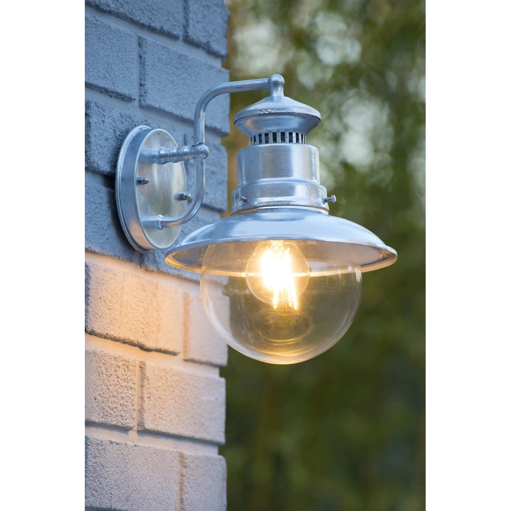Lampe murale classique Figo Zinc Lucide 5411212114396