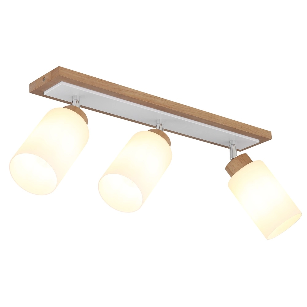 Lampe de plafond Rowena Bois 3-léger