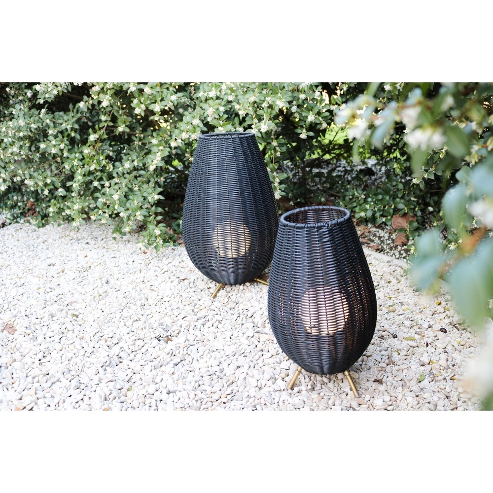 Lampe de table rechargeable Colin Ip44 Noir Lucide 5411212031846