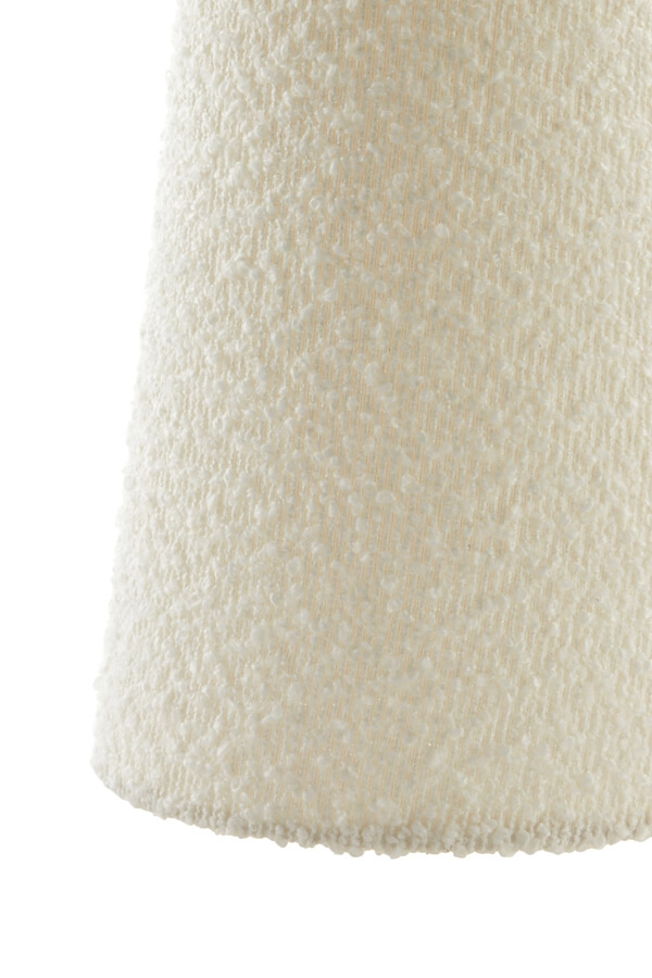 Lampe de table Teddy Micky crème légère Ø 20cm Light & Living 8717807712525