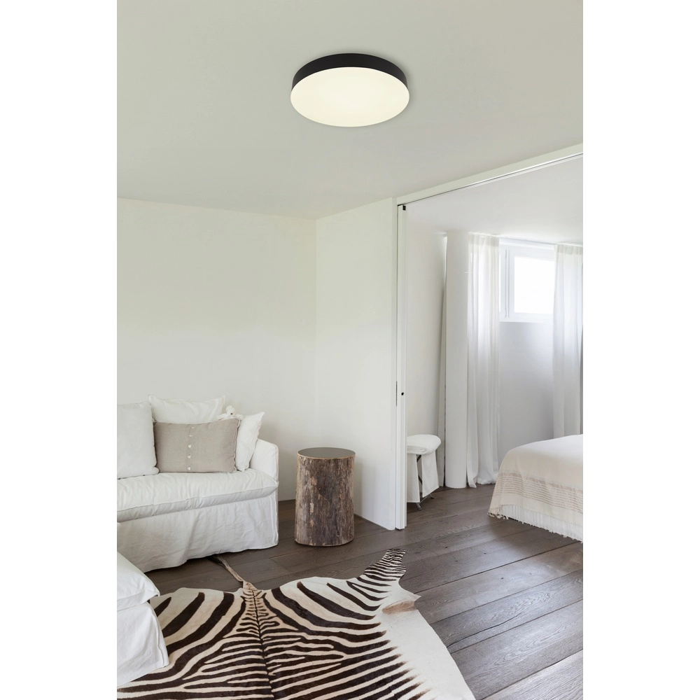 Éclairage de plafond Matthew design noir Ø 30cm Globo 9007371453207