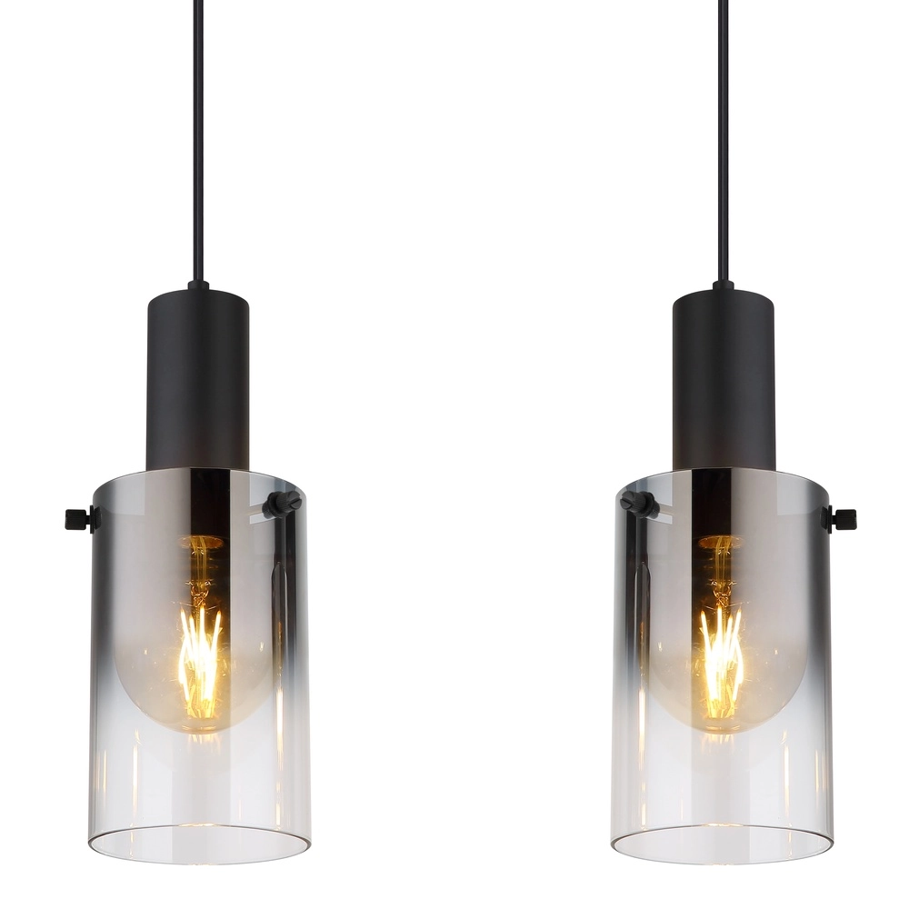 Lampe suspendue à 4 lumières Florentina Design noir Globo 9007371457236