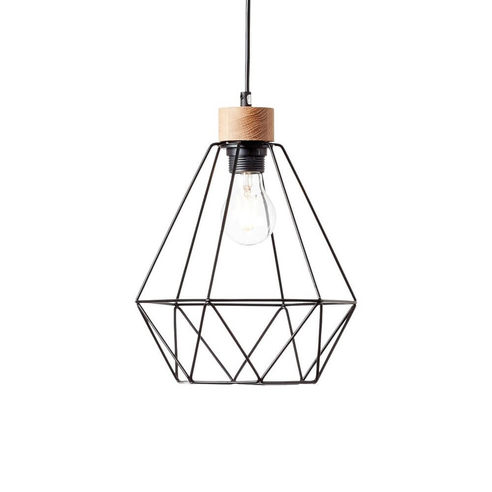 Lampe suspendue Ø 25cm Drewno rural Lampe suspendue Ø 25cm Drewno rural