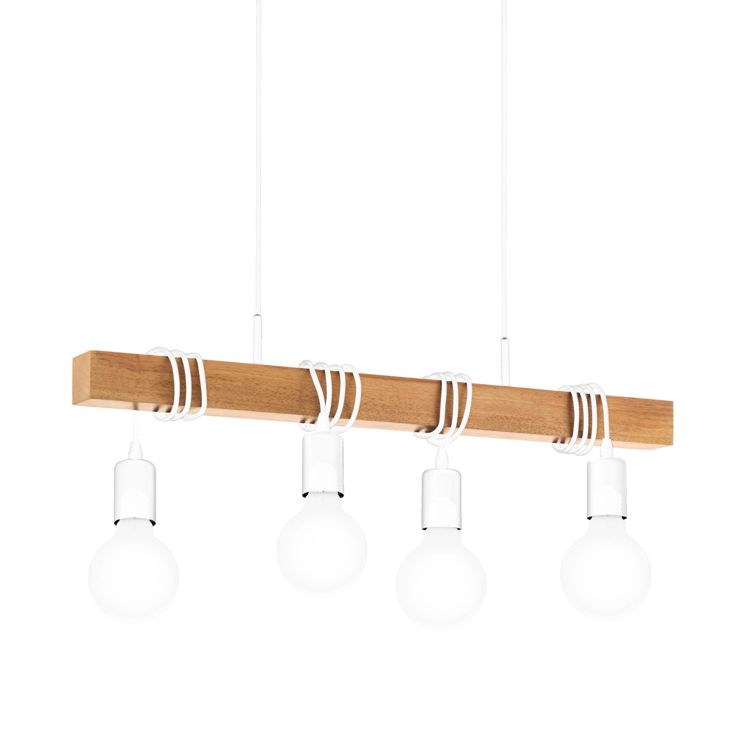 Lampe à suspension Townshend Bois Eglo 9002759437046