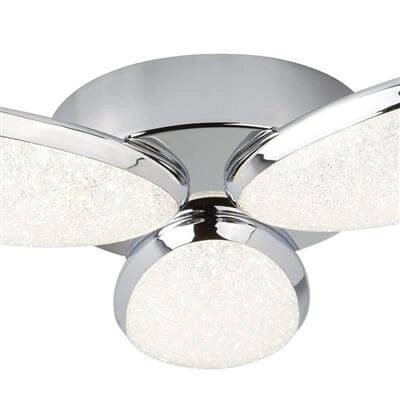 Plafonnier Lori 3 gris clair Searchlight 5053423097626