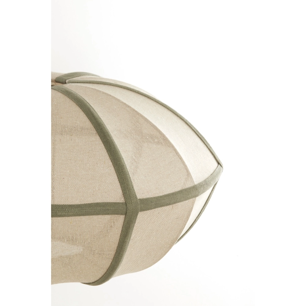 Lampe pendante Japandi Mirelys Ø 49cm - vert olive Light & Living 8717807835903