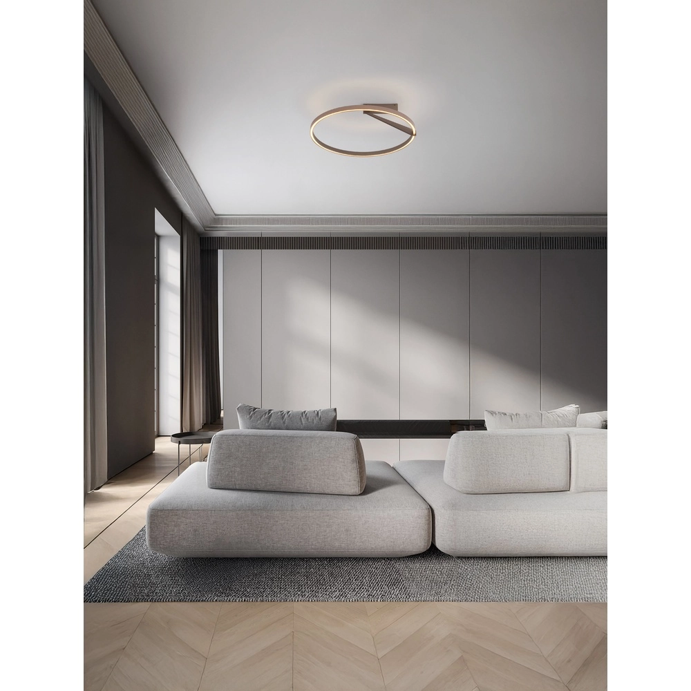 Plafonnier design Tilia Brun moka Lyora 5212017461933