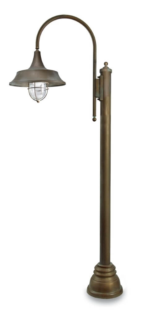 Lampe sur pied Atelier S - laiton vieilli