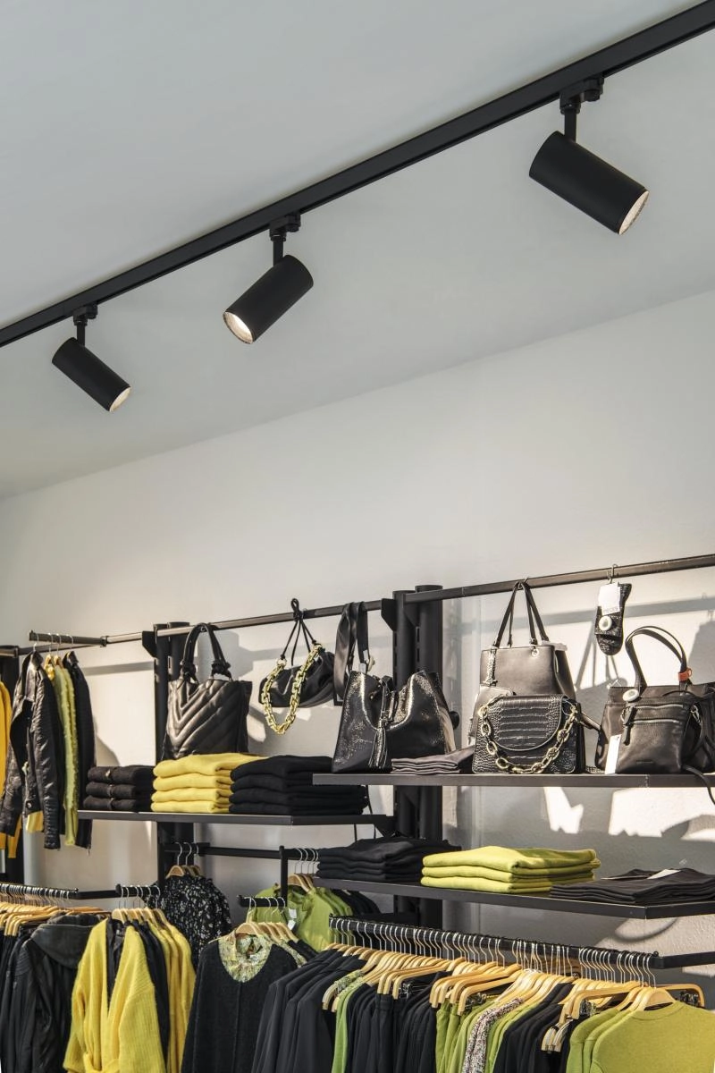 Railspot 3-phasé Numinos M noir 3000K - 60 deg SLV 4024163243308