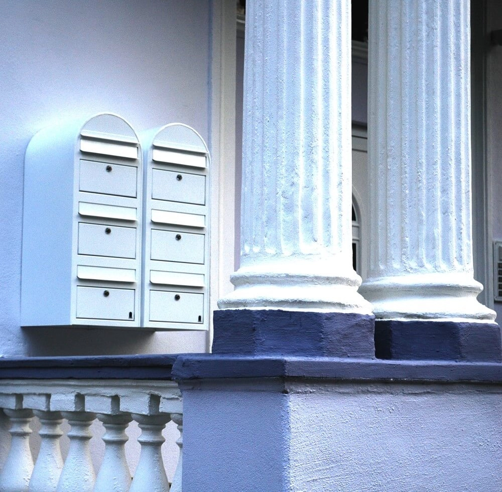 Boites aux lettres Trio 9016 Blanc Bobi 6417237015075