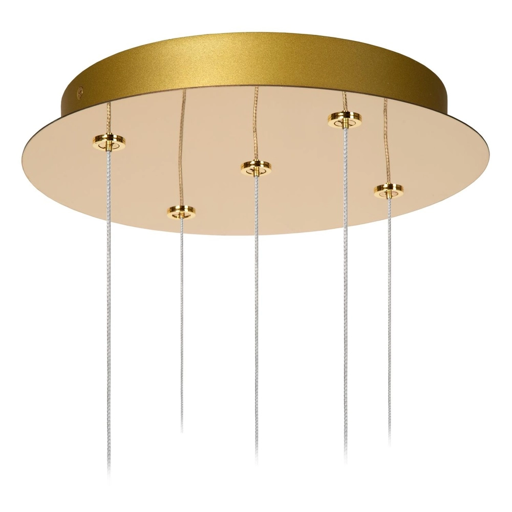 Lampe pendante dorée Cintra Voir 5-light Lucide 5411212134417
