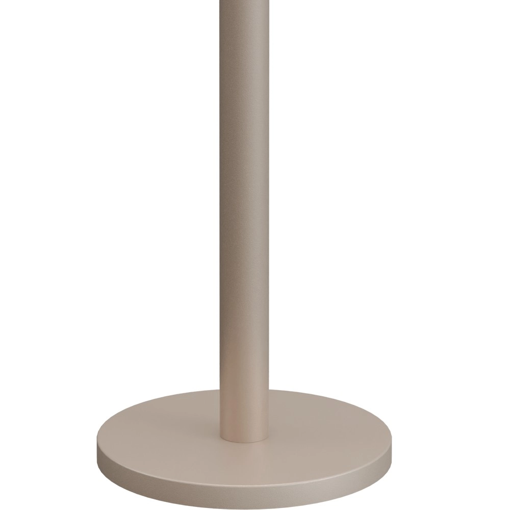 Lampe de pied Lisbourg Terra beige avec teinte gris beige Masterlight