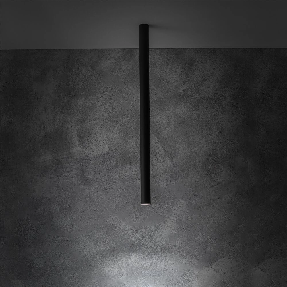 Spot long en saillie Fourty M 75 cm - noir Lyora 5903139108218