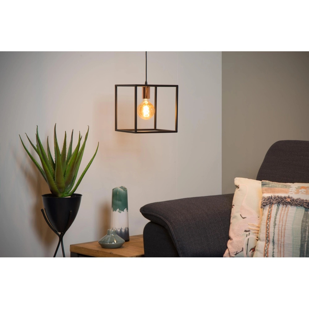 Lampe suspendue Arthur Noir Lucide 5411212082749