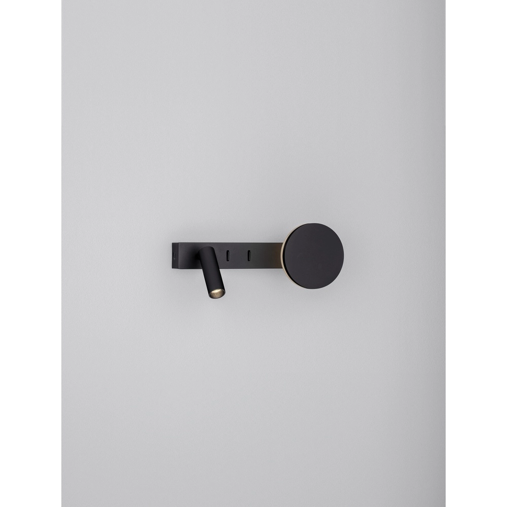 Lampe de chevet Noima noir Lyora 5212017455260