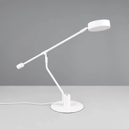 Lampe de bureau LED Manduro blanc Trio 4017807616002