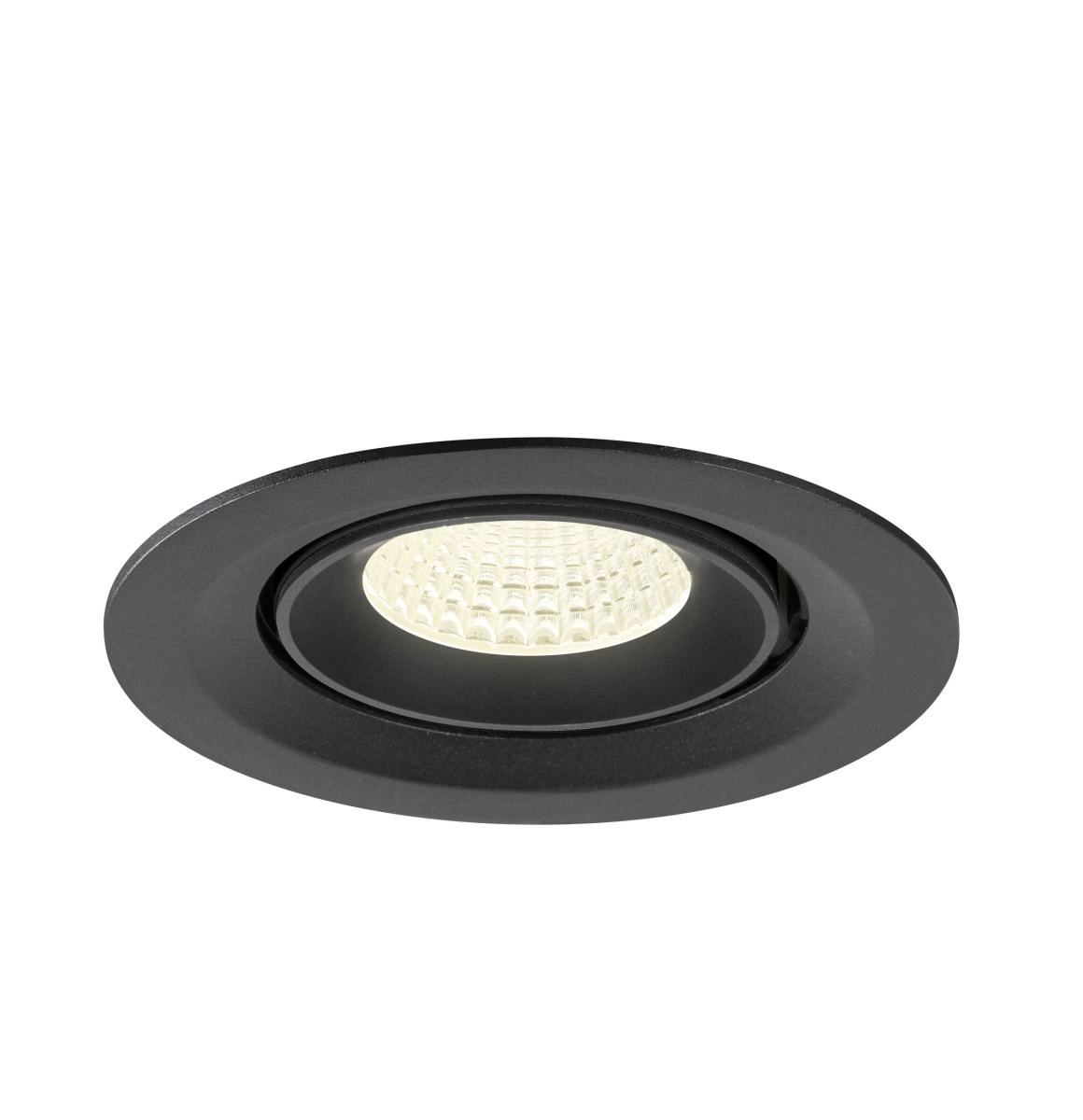 Spot encastré Numinos Gimble M noir 4000K - 55 deg SLV 4024163311717