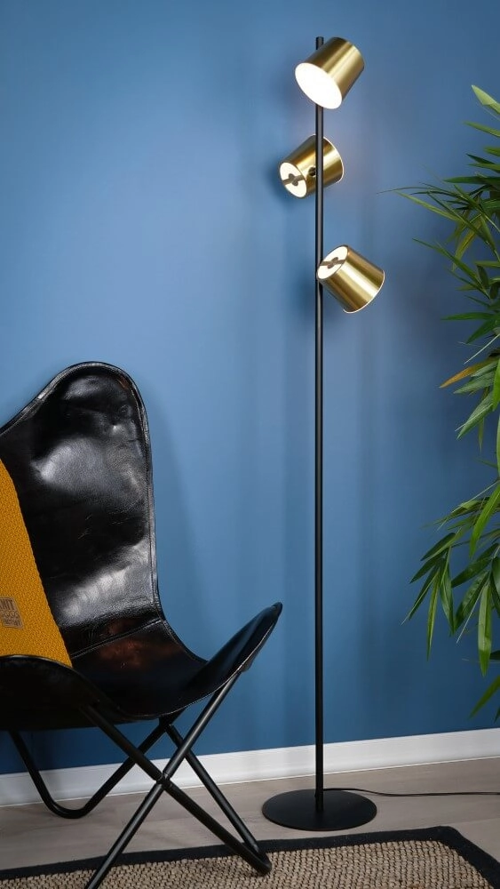 Lampadaire noir et doré Altamira Stars of Light 9002759399870