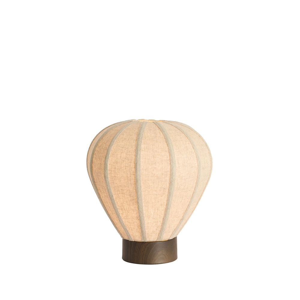 Lampe de table Kyzo Ø 35cm japandi brown Light & Living 8717807843434