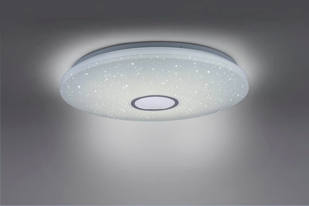 Plafonnier Jonas 59cm - 3000-5000K effet étoile blanc Just Light 4043689947095