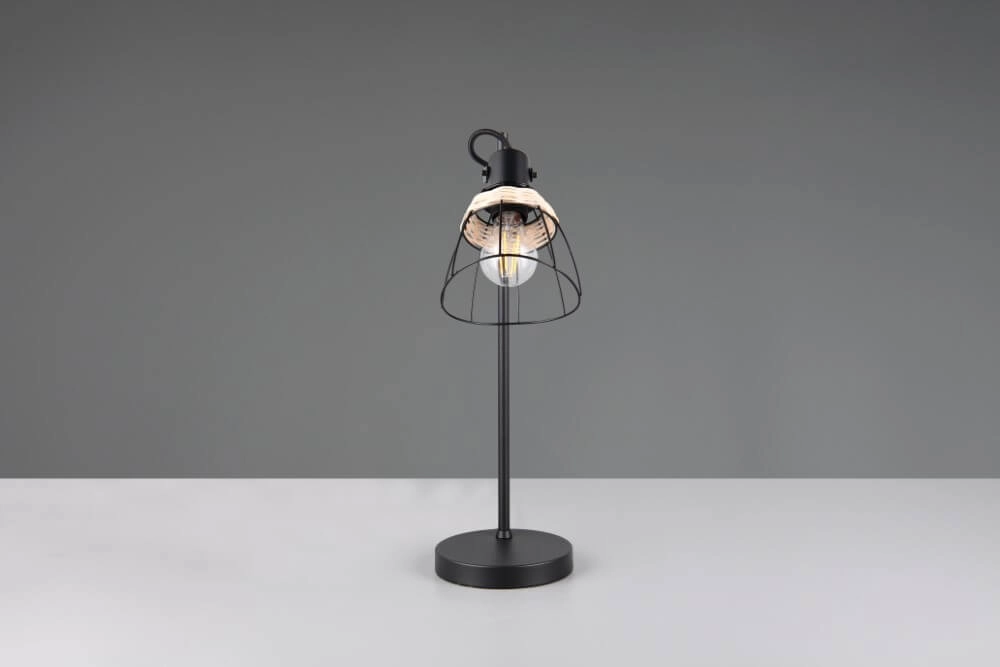 Lampe de table noire Jerome concevoir Trio 4017807637724