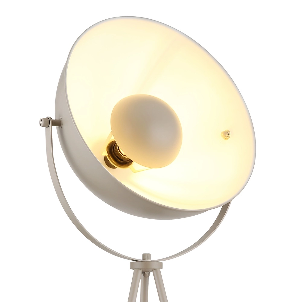 Lampe sur pied trépied Timo brun sable Globo 9007371459544