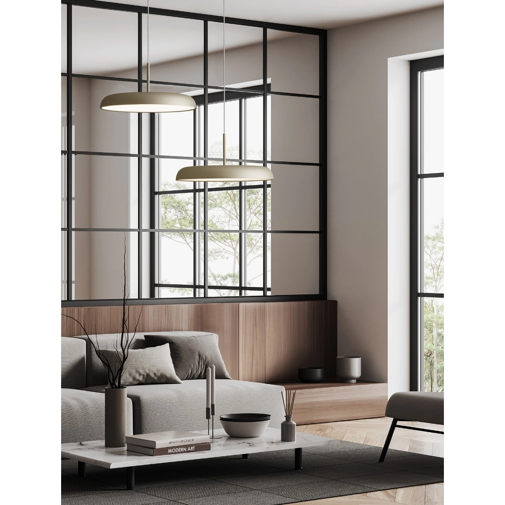 Suspension Linus champagne Ø 45cm Lyora 5212017446299