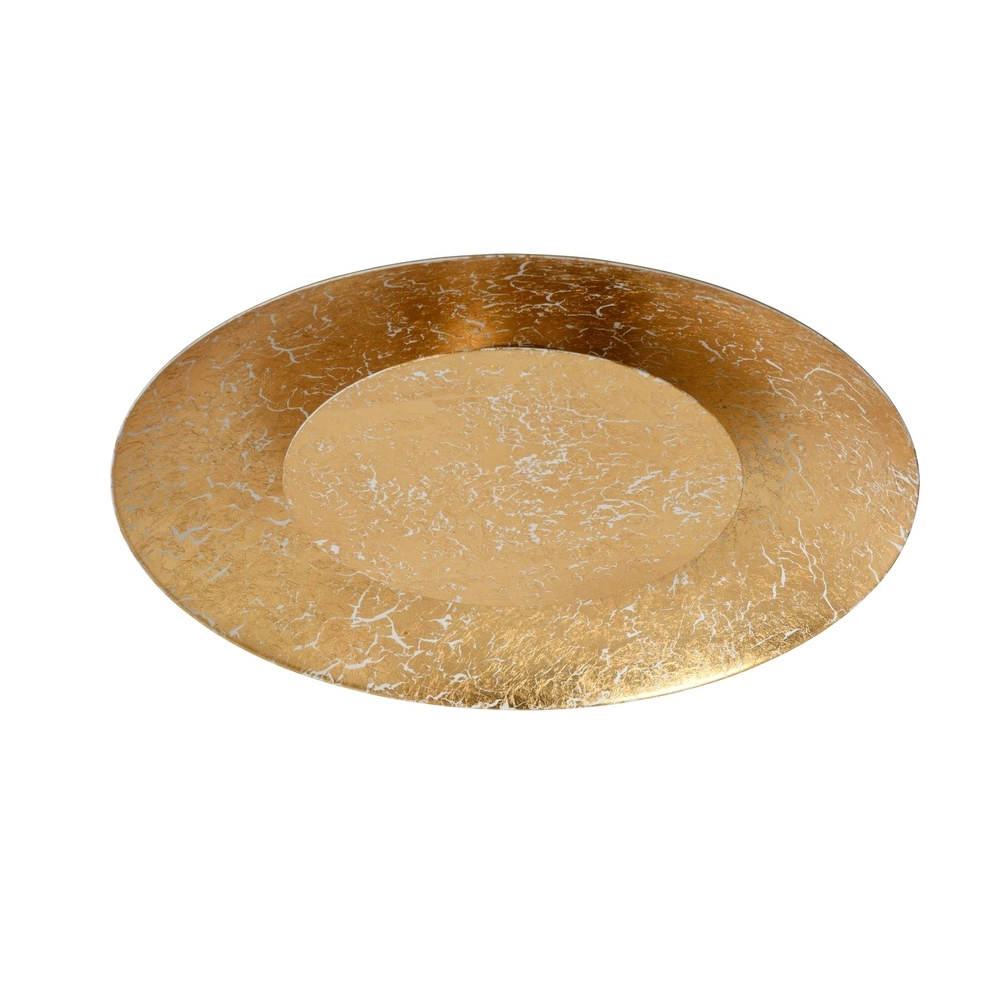 Lampe de plafond Foskal Ø 34,5 cm d’or