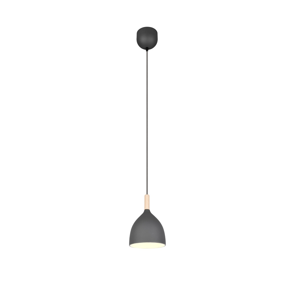 Lampe suspendue Jerano anthracite