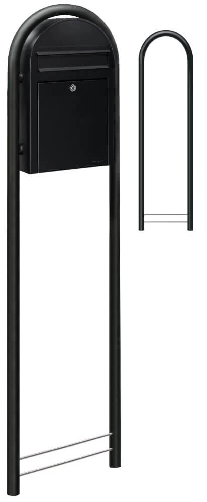 Boites aux lettres Classic S st9005 Noir texturé Bobi 6417237039323