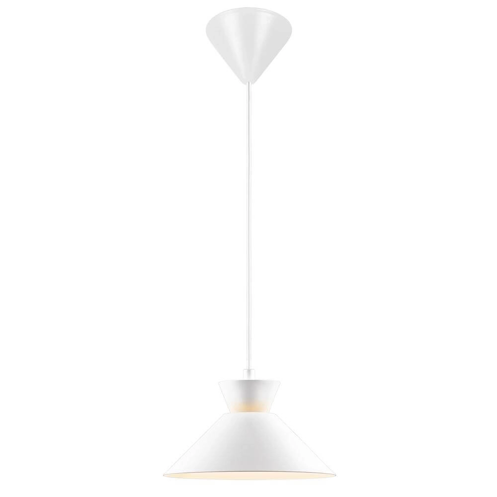 Suspension élégante Dial blanc Ø 25cm