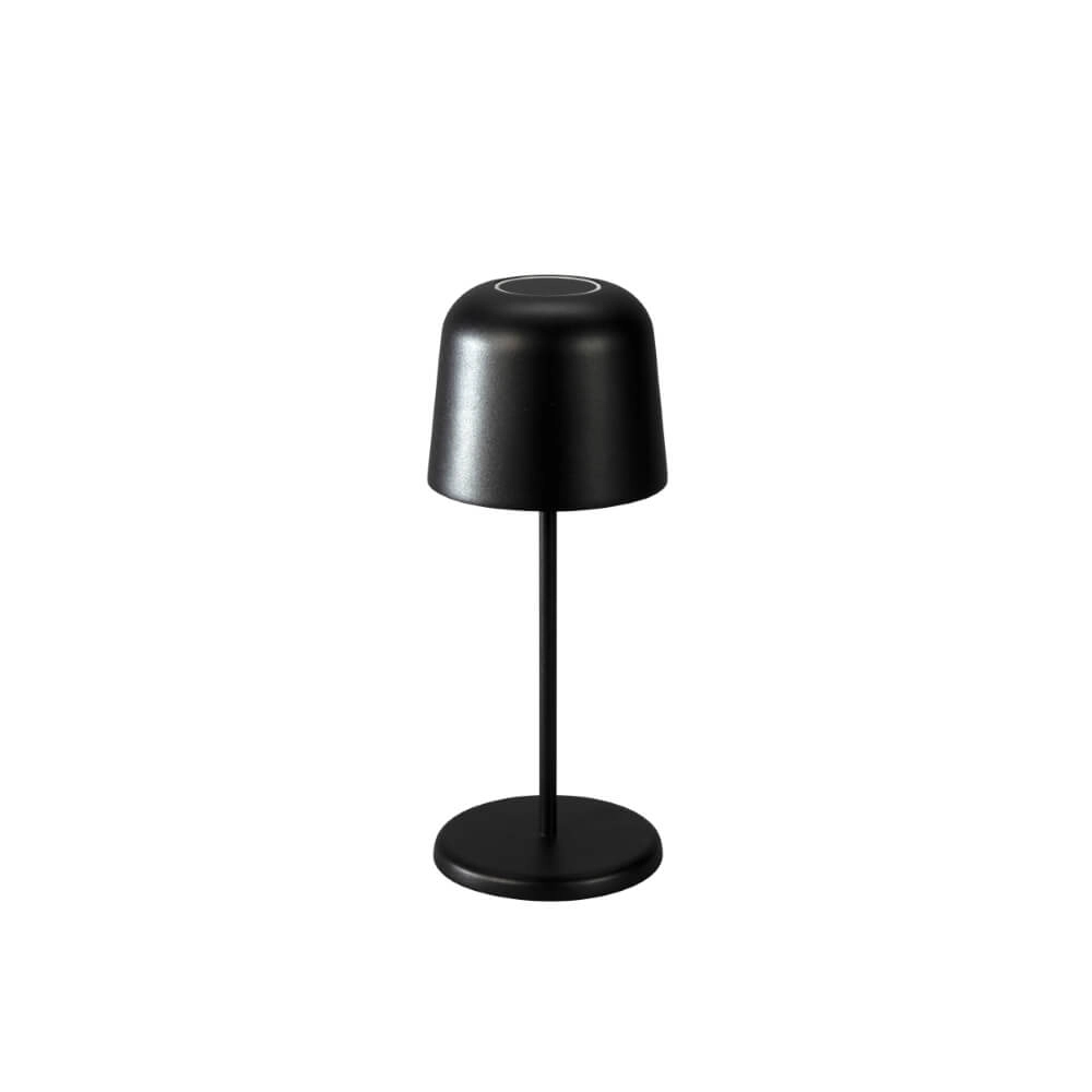 Lampe de table rechargeable Biot noir avec capuchon amovible KonstSmide 7318307845754